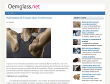 Tablet Screenshot of oemglass.net